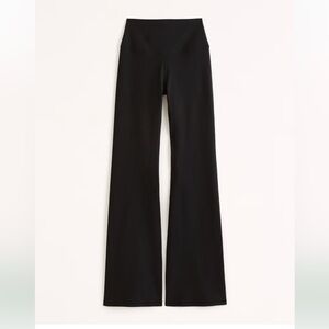 YPB SculptLUX Curve Love Flare Black Leggings by Abercrombie and Fitch